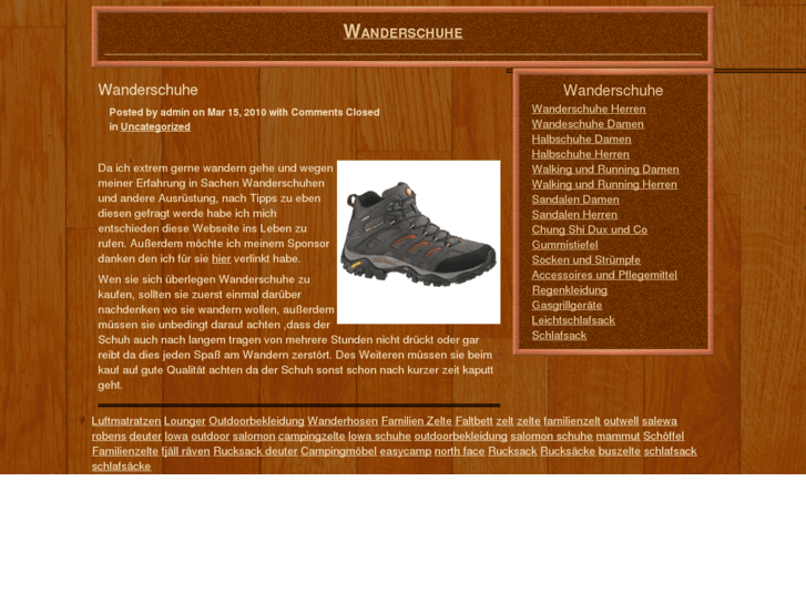 www.wanderschuhe.biz