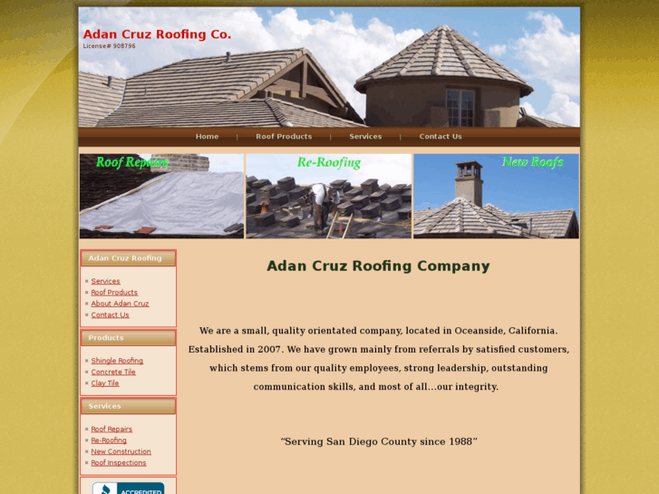 www.adancruzroofing.com