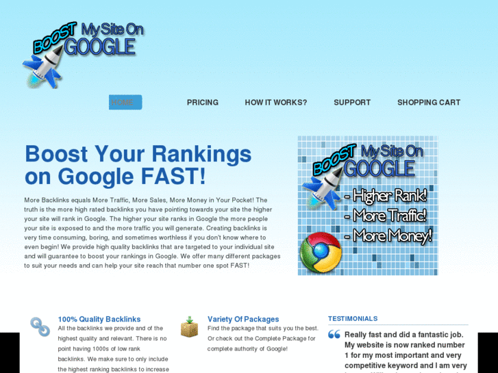www.boostmysiteongoogle.com