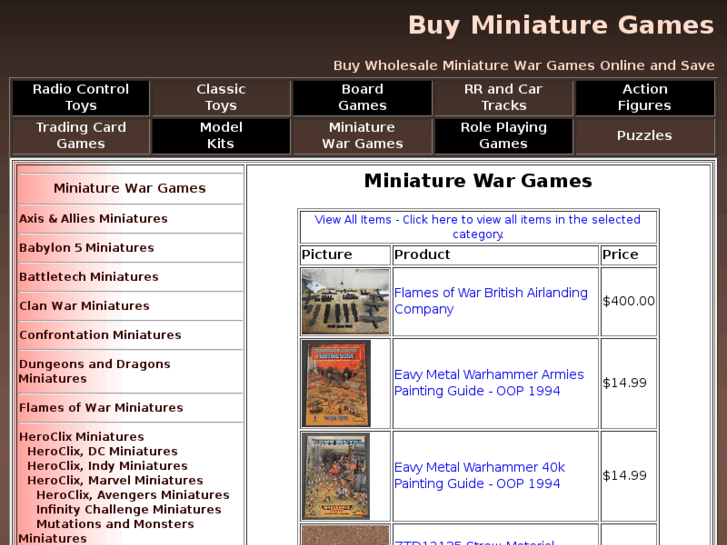 www.buyminiaturegames.com