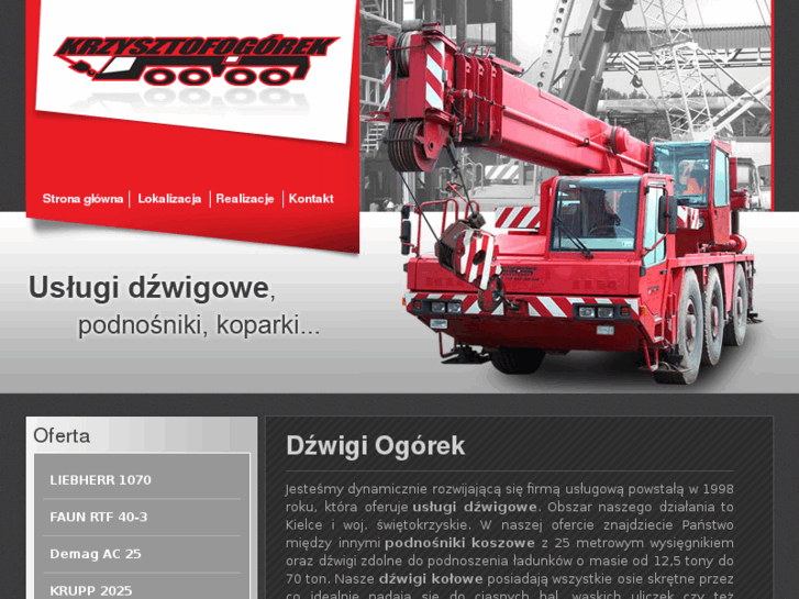 www.dzwigiogorek.pl