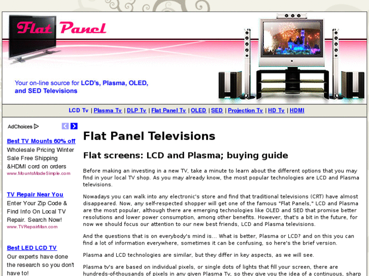 www.flatplasmalcdtv.com