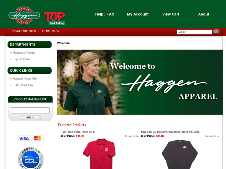 www.haggenapparel.com