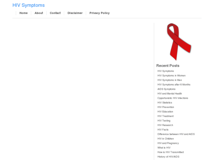 www.hivsymptomsblog.com