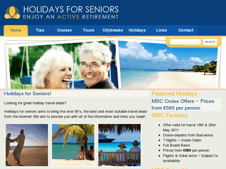 www.holidaysforseniors.com