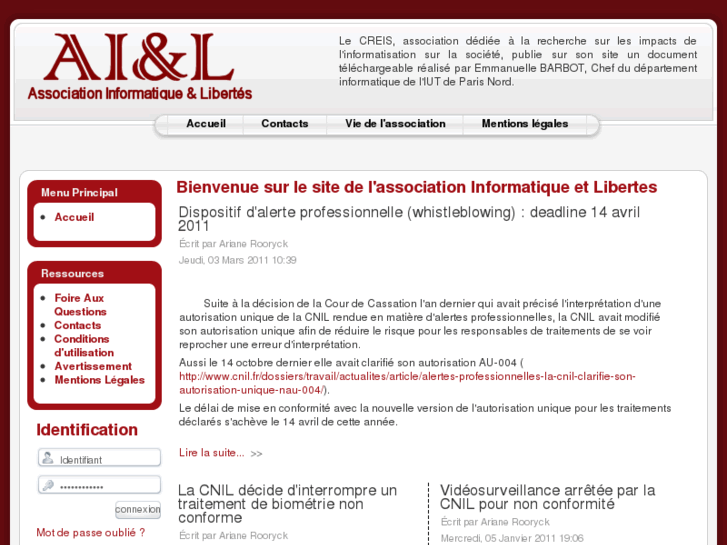 www.informatique-et-libertes.info