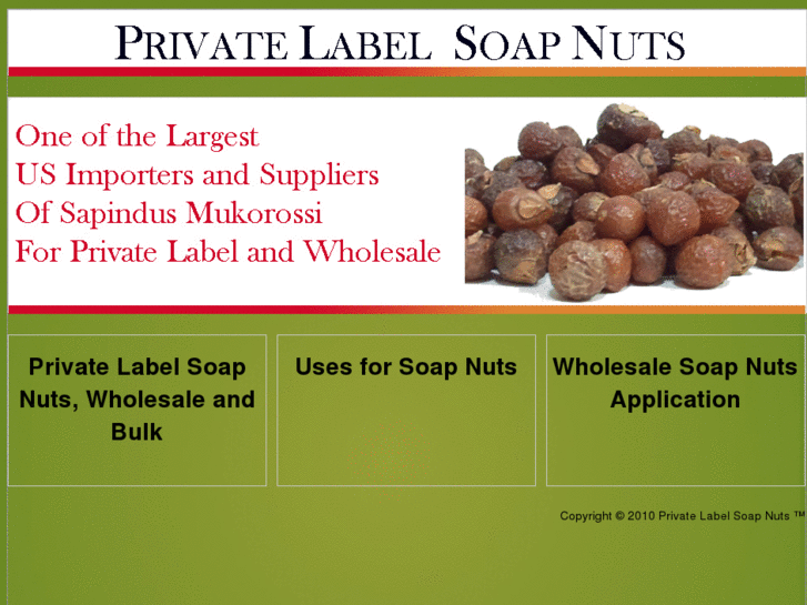 www.privatelabelsoapnuts.com