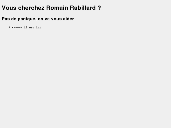 www.romainrabillard.com