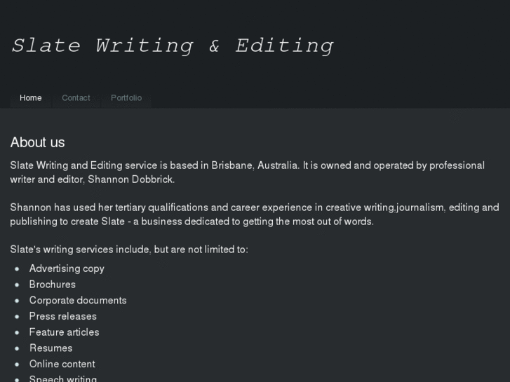 www.slatewritingandediting.com