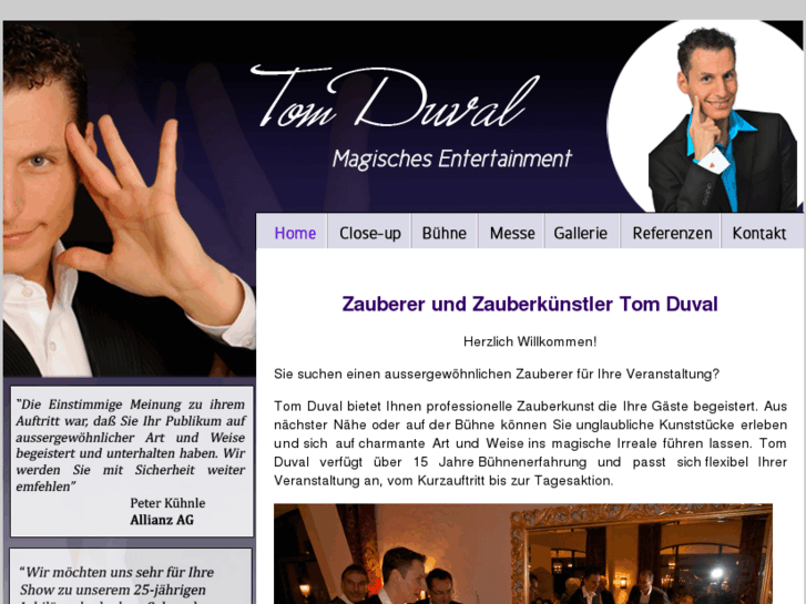 www.tomduval.de