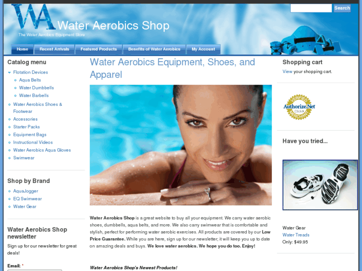 www.wateraerobicsshop.com