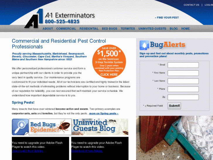 www.a1exterminators.com