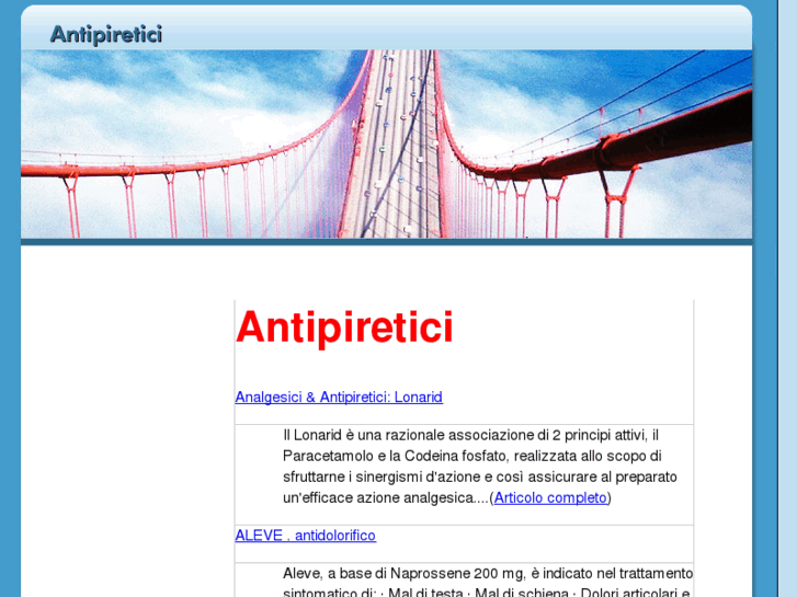 www.antipiretici.it