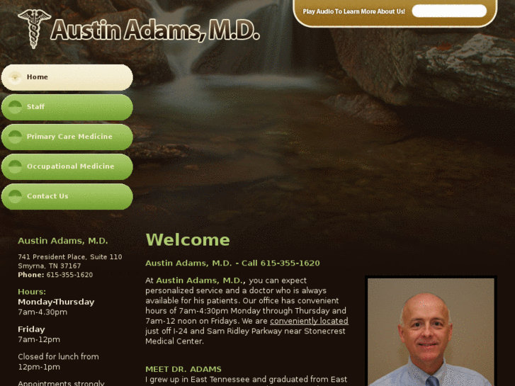 www.austinadamsmd.com