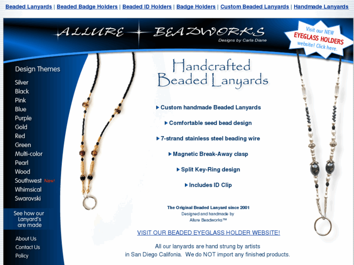 www.beaded-lanyard.com