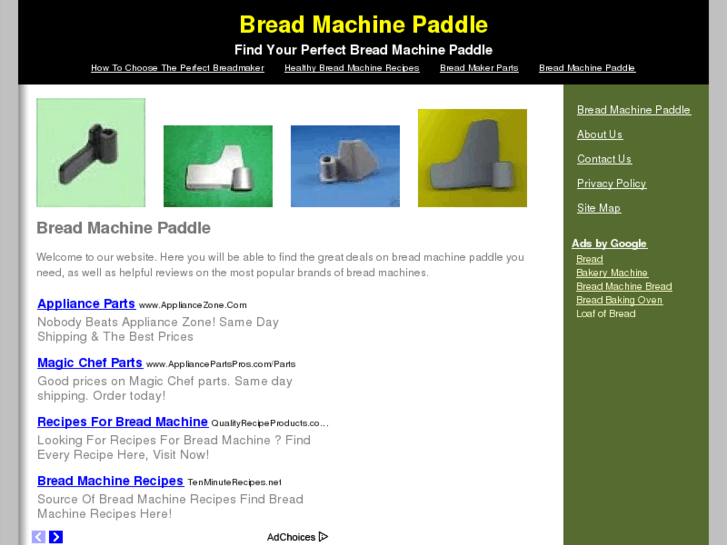 www.breadmachinepaddle.com