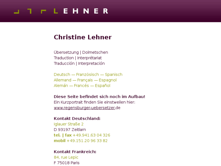 www.christine-lehner.com