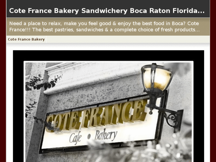 www.cotefrancebakery.com