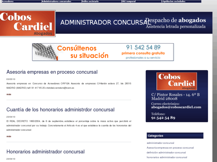 www.eladministradorconcursal.es