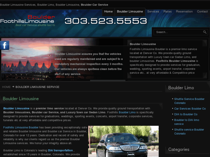 www.foothillslimousineboulder.com