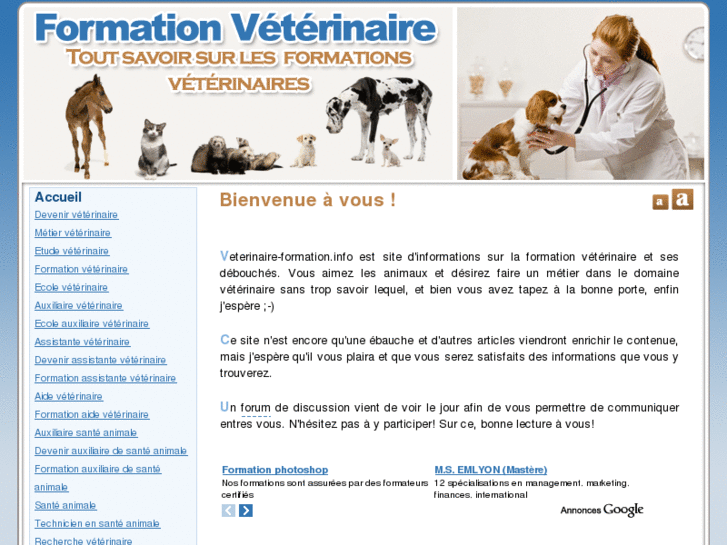 www.formation-veterinaire.info