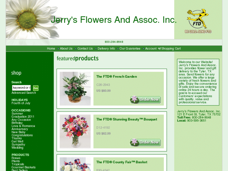 www.jerrys-flowers.net