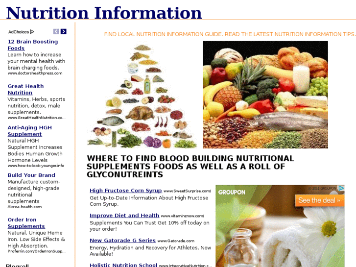 www.nutrition-informations.info