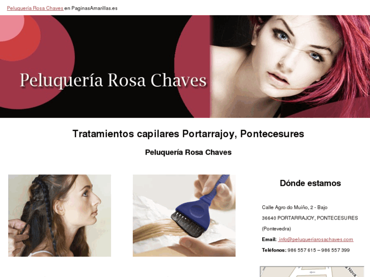 www.peluqueriarosachaves.com