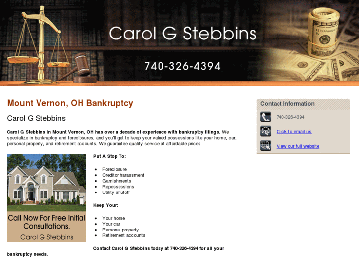 www.stebbinsbankruptcylaw.net