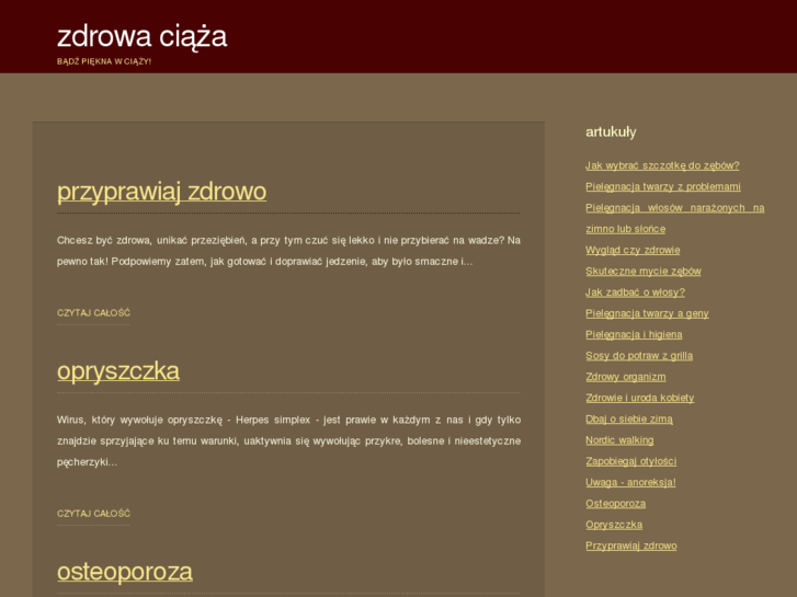 www.zdrowaciaza.com