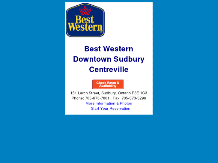 www.bestwesternsudbury.com