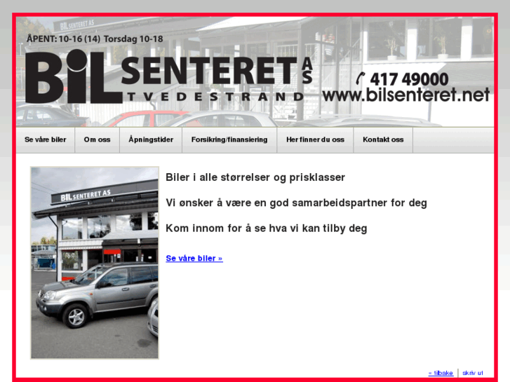 www.bilsenteret.net