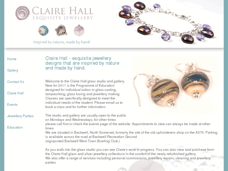 www.clairehall.co.uk