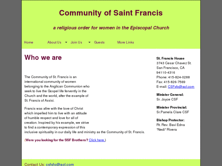 www.communitystfrancis.org