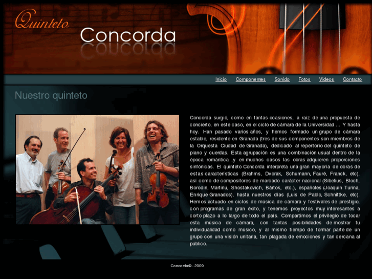 www.concordaquinteto.es