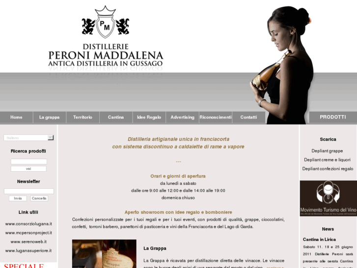 www.distillerieperoni.it