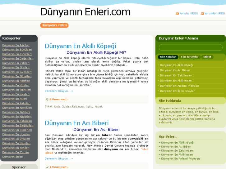 www.dunyaninenleri.com