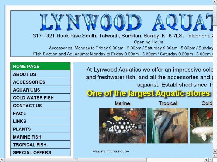 www.lynwoodaquatics.com