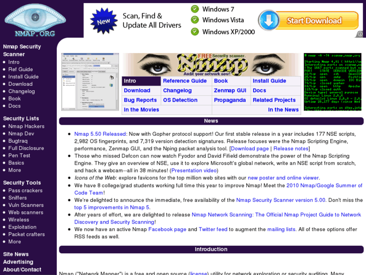 www.nmap.org