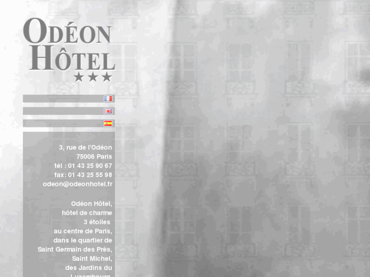 www.odeonhotel.fr