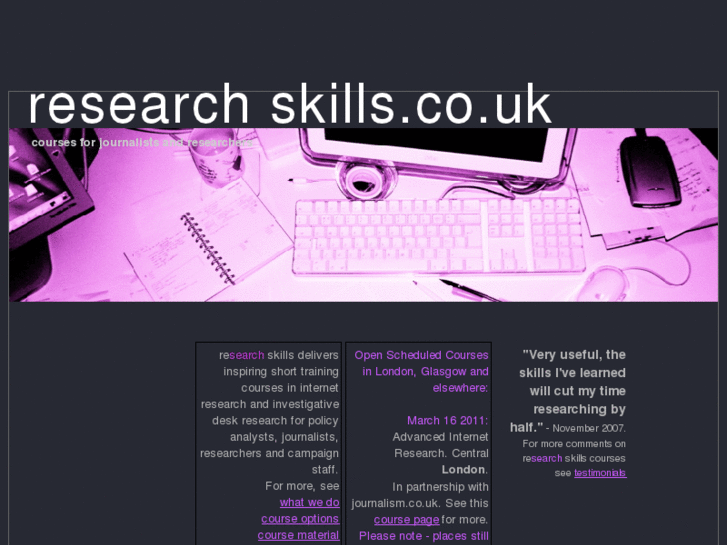 www.researchskills.co.uk