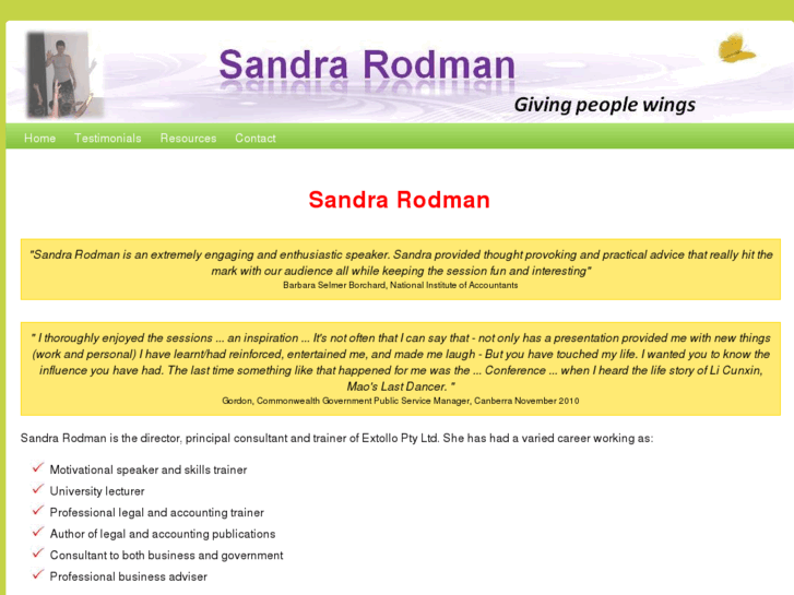 www.sandrarodman.com