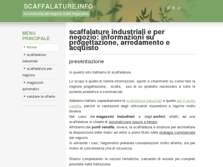 www.scaffalature.info