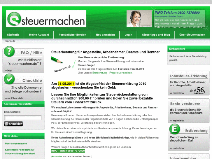 www.steuermachenhotline.com