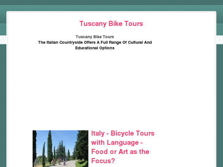 www.tuscanybiketours.org