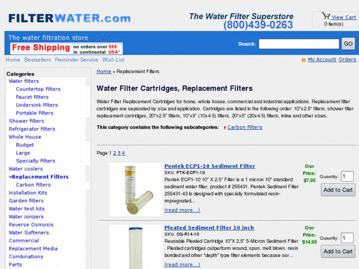 www.waterfiltercartriges.com