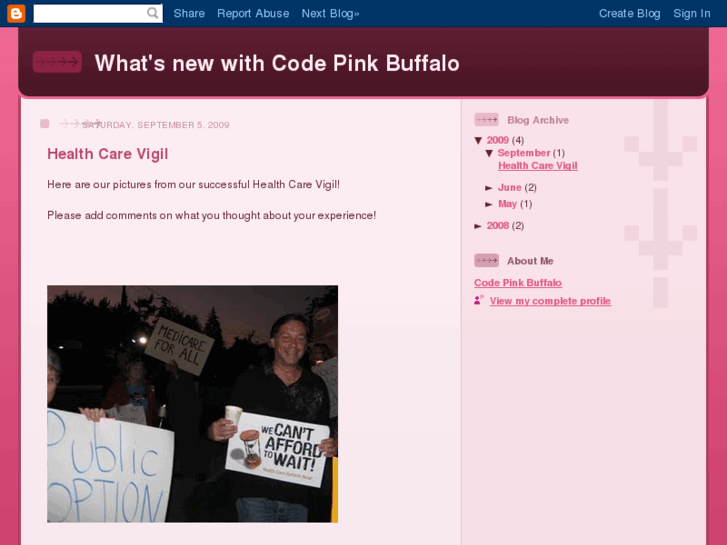 www.codepinkbuffalo.org