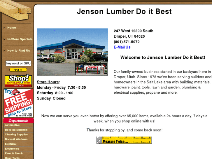 www.jensonlumber.com