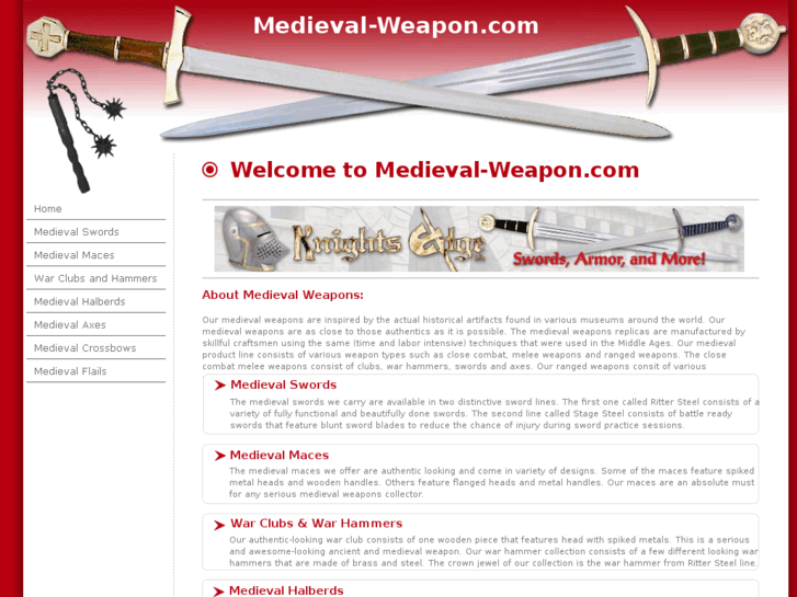 www.medieval-weapon.com