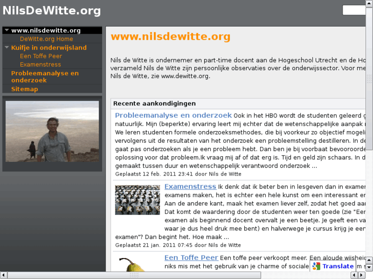 www.nilsdewitte.org